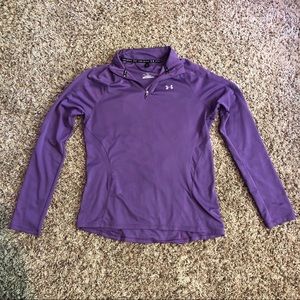 3 FOR 25: Purple Underarmour 1/4 Zip